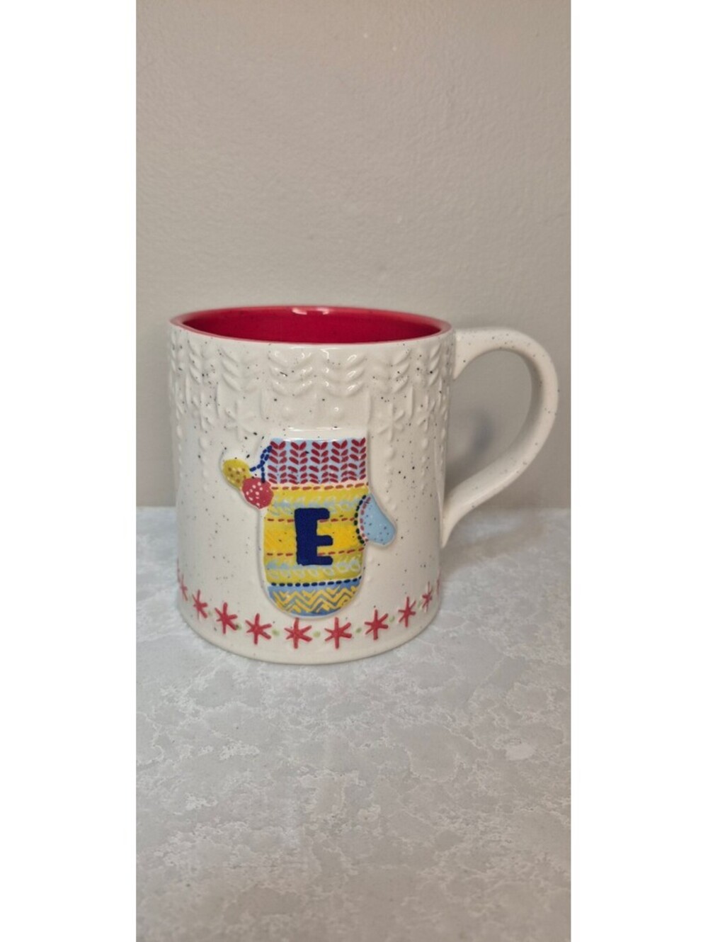 Anthropologie Homegrown Monogram "E" Mug
